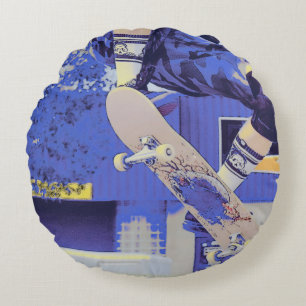 Luchttijd - Skateboarder Rond Kussen