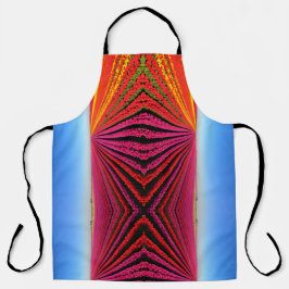 Luchttulpenvelden bij Peak Bloom Schort