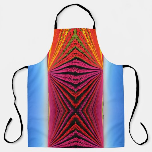 Luchttulpenvelden bij Peak Bloom Schort (Voorkant)