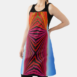 Luchttulpenvelden bij Peak Bloom Schort