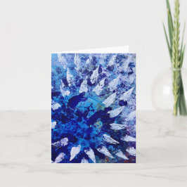 Luchtuitbarsting Vouwbare Notitiekaarten