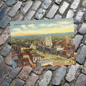 LuchtUitzicht Savannah GA retro Briefkaart