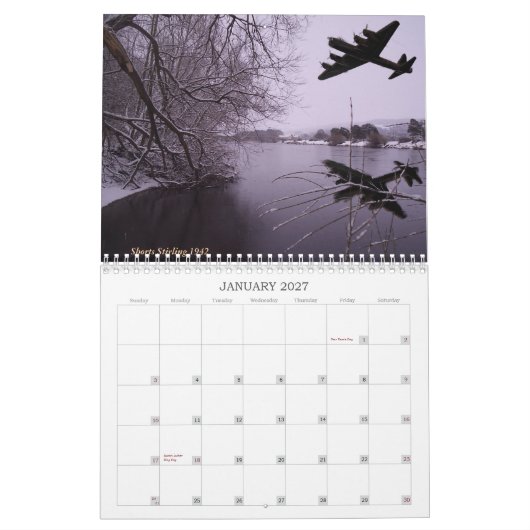 Luchtvaart Artikel 2010 Kalender (Jan 2027)