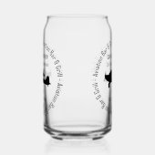 Luchtvaart Bar & Grill Drinkware Can Bier Drinkwar Blikvorm Glas (Links)