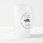 Luchtvaart Bar & Grill Drinkware Matglas Bierpul (Voorkant rechts)