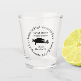 Luchtvaart Bar & Grill Drinkware Shot Glass Shot Glas