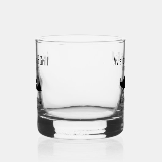 Luchtvaart Bar & Grill Rocks Whisky Glas (Links)