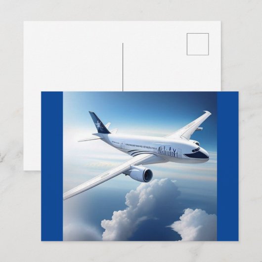 Luchtvaart Briefkaart (Voorkant / Achterkant)