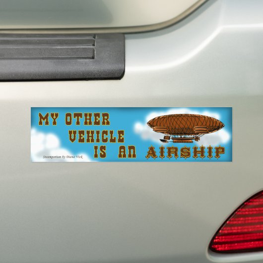 Luchtvaart Bumpersticker (Op auto)