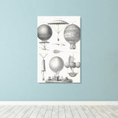 Luchtvaart Canvas Afdruk (Insitu (Houten vloer))