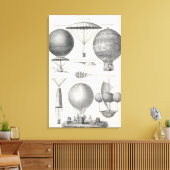 Luchtvaart Canvas Afdruk (Insitu (Woonkamer))