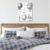 Luchtvaart Canvas Afdruk (Insitu (Slaapkamer))