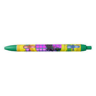 Luchtvaart CGI modelvliegtuigen Blauwe Inkt Pen
