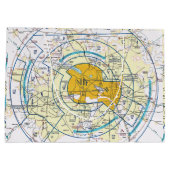 Luchtvaart Chart Groot Cadeauzakje (Achterkant)