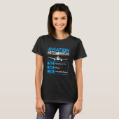 Luchtvaart Cheat Codes Luchtvaart T-shirt Pilot T- (Voorkant volledig)