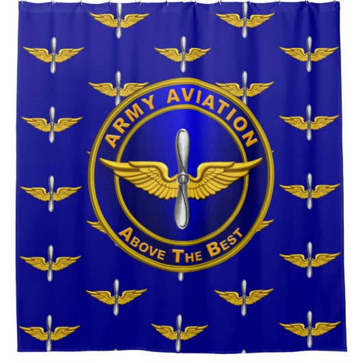 Luchtvaart Douchegordijn (Voorkant)