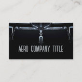 Luchtvaart- en elektronica Boeing Solid Black Avia Visitekaartje (Voorkant)