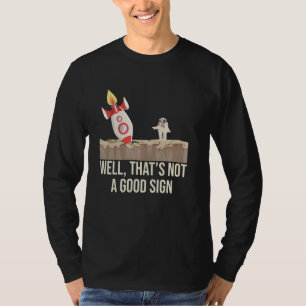 Luchtvaart- en ruimtevaarttechnicus Rocket science T-shirt