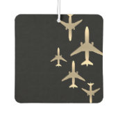 Luchtvaart Gouden Vliegtuigen Luchtverfrisser (Voorkant)