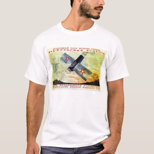 Luchtvaart is de Might of the Sovjet Republic T-shirt (Voorkant)