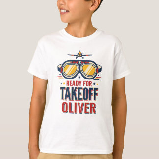 Luchtvaart Klaar Voor Start Kinderen T-shirt