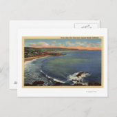 Luchtvaart langs de kust briefkaart (Voorkant / Achterkant)