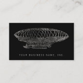 Luchtvaart (Letterpress Style) Visitekaartje (Voorkant)