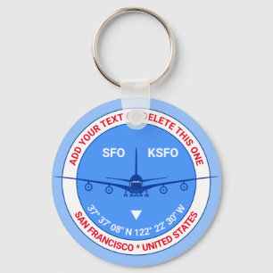 Luchtvaart, Luchthaven, Pilot, Traveler Tourist Ch Sleutelhanger