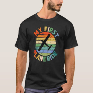 Luchtvaart Mechanic Retro My First Plane Ri T-shirt