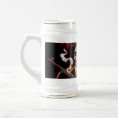 Luchtvaart- of marineparatrooper schedel met Helme Bierpul (Links)