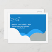 Luchtvaart of Reiswijsheid  Briefkaart (Voorkant / Achterkant)