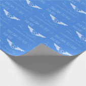 Luchtvaart. Piloot, Vliegtuig, Luchtmacht Gift Sja Cadeaupapier (Hoek)