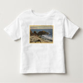 Luchtvaart rond de Rocky Coast Kinder Shirts (Voorkant)