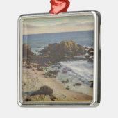 Luchtvaart rond de Rocky Coast Metalen Ornament (Links)