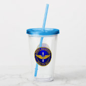 Luchtvaart van het Leger Acryl Drinkbeker (Achterkant)