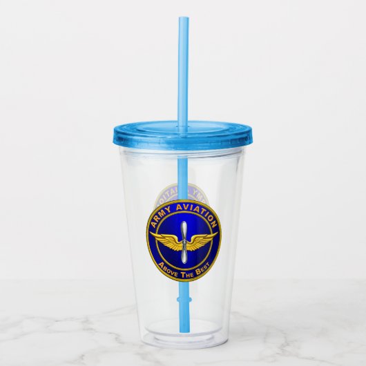 Luchtvaart van het Leger Acryl Drinkbeker (Voorkant)