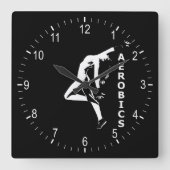 Luchtvaart Vierkante Klok (Voorkant)