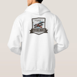Luchtvaart Vliegtuig Pilot Club Custom Hoodie