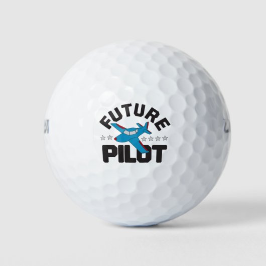 Luchtvaart voor kinderen die hoge toekomstige pilo golfballen (Voorkant)
