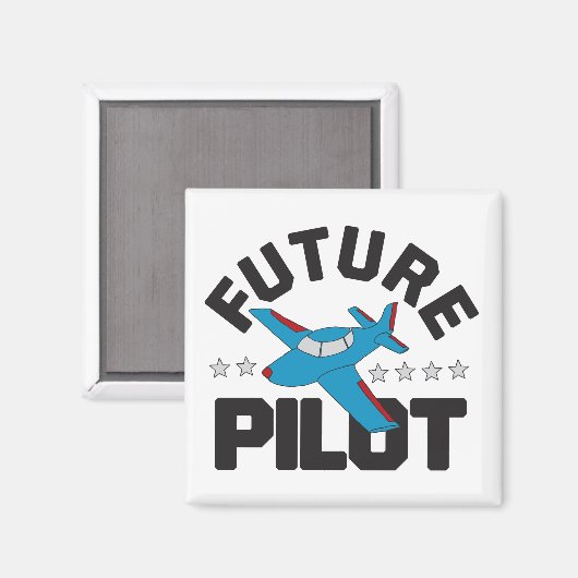 Luchtvaart voor kinderen die hoge toekomstige pilo magneet (Voorkant / Achterkant)