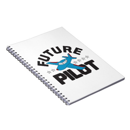 Luchtvaart voor kinderen die hoge toekomstige pilo notitieboek (Rechterzijde)