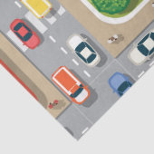 Luchtvaartauto's en bouwnijverheid Ontwerp 9 Tissuepapier (Detail)