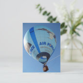 Luchtvaartballon Briefkaart (Staand voorkant)