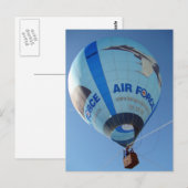 Luchtvaartballon Briefkaart (Voorkant / Achterkant)