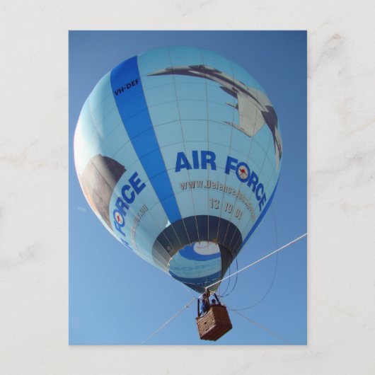 Luchtvaartballon Briefkaart (Voorkant)