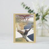  luchtvaartbijeenkomst te Nice, Frankrijk en Briefkaart (Staand voorkant)