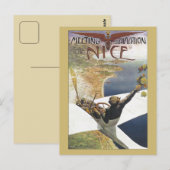  luchtvaartbijeenkomst te Nice, Frankrijk en Briefkaart (Voorkant / Achterkant)
