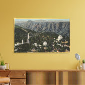 Luchtvaartcentrum — Uitzicht van het waarnemingsce Canvas Afdruk (Insitu (Woonkamer))