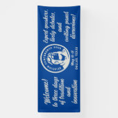 luchtvaartconferentie spandoek (Verticaal)