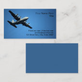 Luchtvaartdeskundige Visitekaartje (Voorkant / Achterkant)